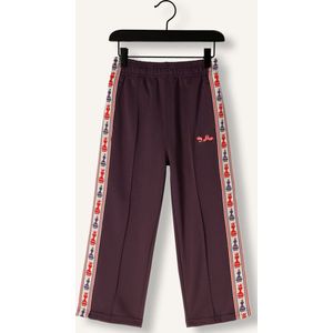 Jelly Mallow Chess Track Pants Kids - trainingsbroek - Bordeaux - Maat 98