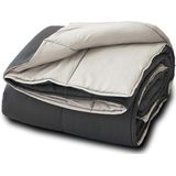 SLAAPP - Wasbaar Dekbed Zonder Overtrek - Grijs - 200 x 200 cm