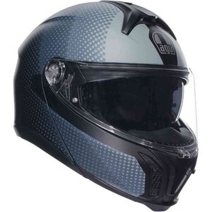 AGV Tourmodular Textour Mat Zwart Grijs Helm - Maat XS - Helm