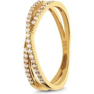 Glow 214.140754 Dames Ring - Minimalistische ring