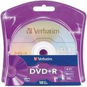 Verbatim - DVD+R - Goud - 4,7 GB - 120 Minuten Schrijfcapaciteit