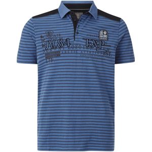 Jan Vanderstorm herren Poloshirt - 52/54 - blauw