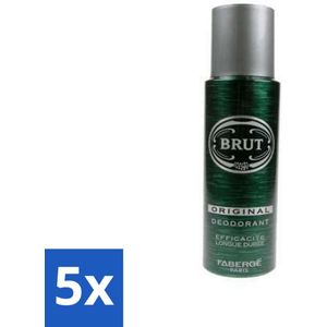 Brut - Deospray - Original - 200 ml - Deodorant Voor Mannen - Klassieke Geur Met Lavendel En Amber