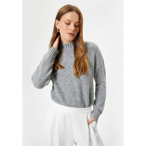 Rechte kraag Normaal Sweater