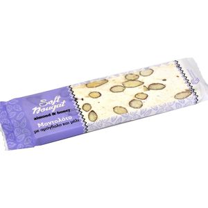 Melissokomiki Noga met Amandelen en Honing 60g | Nougat Snoep