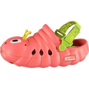 Xq Gardenwear Tuinklompen Rups Junior Rubber Roze Maat 22-24