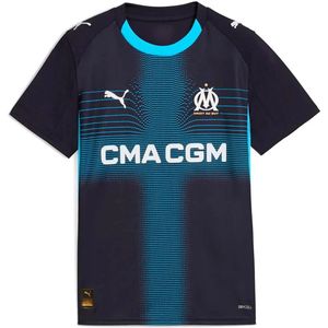 Puma - Marseille Kids - Sportshirt - Midnight Navy - Gerecycled Polyester