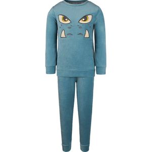 Charlie Choe Q- Scary monster Jongens Pyjamaset - Maat 98/104