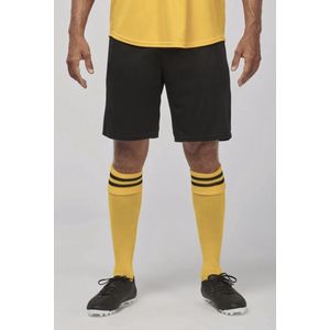 Scheidsrechters tenue compleet met sokken, Zeus, KIT ARBITRO, Zwart/Fluo Geel, maat L