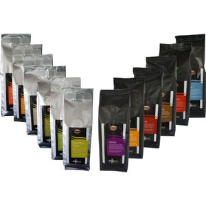 Proefpakket koffiebonen Tutto Caffè Duo - 12 x 250 gram