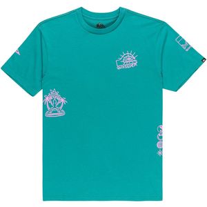 Quiksilver - Evo Quik Rituals - T-shirt - Groen - Korte Mouwen