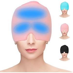 Solacis Migraine muts - Migraine masker - Hoofdpijn masker - Warmte en koude therapie - Herbruikbaar - Anti migraine - Must have tijdens hoofdpijn!