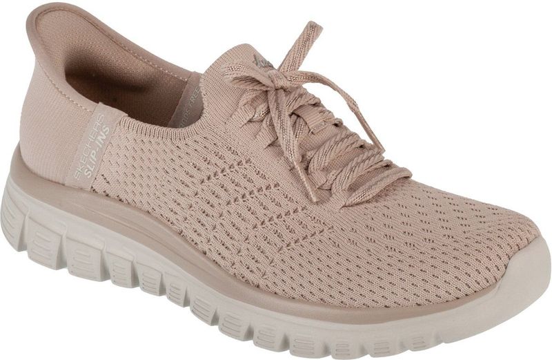 Skechers - Graceful - Sneakers - Roze - Stof