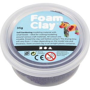 Foam Clay Klei Paars 35 Gram (78867)