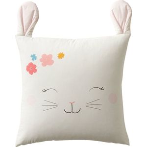 Vertbaudet - Set Dekbedovertrek + Kussensloop - LAPIN ROMANTIQUE - Katoen