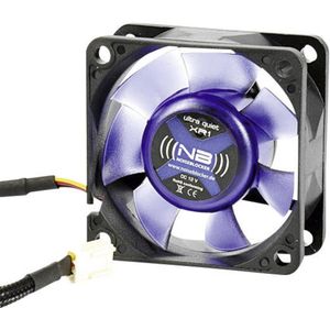 NoiseBlocker - BlackSilent XR1 - PC-ventilator - Zwart, Blauw - 60 x 60 x 25 mm