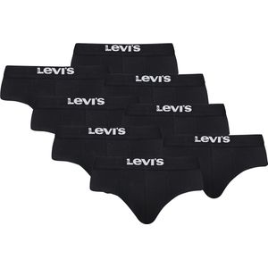 BOXERS 8-pack Levi's effen basis herenslips, gemaakt van biologisch katoen