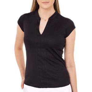 Func Factory dames polo zwart maat 48