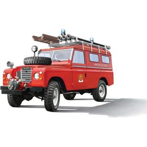 1:24 Italeri 3660 Land Rover Fire Truck Plastic Modelbouwpakket