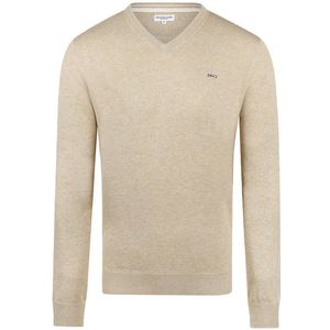 McGregor Trui V Neck Sweater Mm251 1201 01 3100 Sand Mannen Maat - M