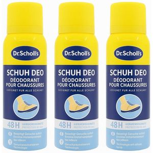 Scholl - Schoenendeodorant - Odor Stop - Voordeelverpakking - 3x150ML