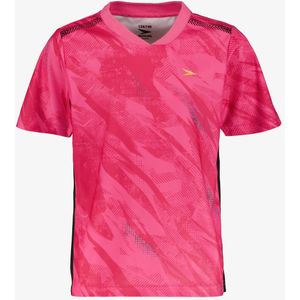 Dutchy Dry meisjes voetbal T-shirt roze - Maat 116