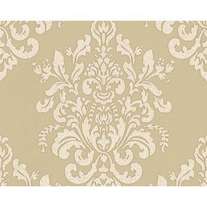 KLASSIEK BAROK BEHANG - Beige Metallic - AS Creation Hermitage 10