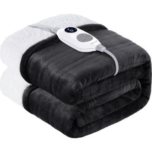 Thuys - Elektrisch Warmtedeken - Zwart - Infrarood - 150x200