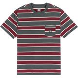 Element - T-shirt - Ardoise/Zinfandel/Oatmilk - Korte Mouwen - 100% Katoen