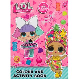 L.O.L. Surprise! activiteitenboek - Kleurboek met puzzels, spelletjes en stickers - LOL SURPRISE - L.O.L. Surprise OMG - Knutselen meisjes - lol - Sticker - Puzzels - kleurboek