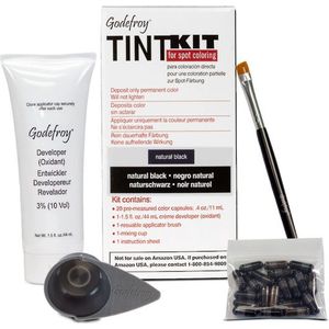 Godefroy Professional Wenkbrauwverf Natural Black (20 Toepassingen)