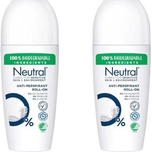 Neutral - Deodorant - Roller - Sensitive Skin - 50ml x 2