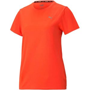 Puma Run Favoriete Korte Mouw T-Shirt Oranje - Maat S