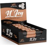 XXL Nutrition - N'Joy Protein Bar 15-Pack - Eiwitrepen & -snacks, Proteïne repen - Smeuïge Eiwit Reep én Hoog in Eiwit - Chocolade Caramel