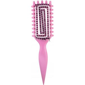 Inter-vion Curlybrush Borstel voor Krullend Haar - Roze