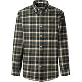 Pepe Jeans - PM308852 - Overhemd - Groen - Katoen - Lange Mouwen