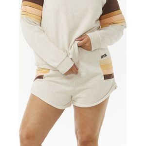 Rip Curl Block Party Track Short - Oatmeal Marle