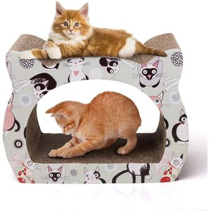 Nobleza Design Krabplank met catnip - L22 x B39 x H29 cm