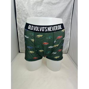 Onderbroek Volvo - Old Volvo's Never Die - Groen XL