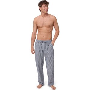 DANISH ENDURANCE - Pyjamabroek - Marine Streep - 100% Biologisch Katoen - Zachte Geborstelde Voering