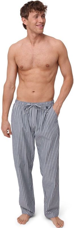DANISH ENDURANCE - Pyjamabroek - Marine Streep - 100% Biologisch Katoen - Zachte Geborstelde Voering