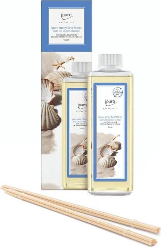 Ipuro Geurdiffuser Navulling Sunny Beachtime 500ml