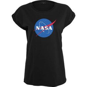 Mister Tee NASA - NASA Insignia Dames T-shirt - Zwart