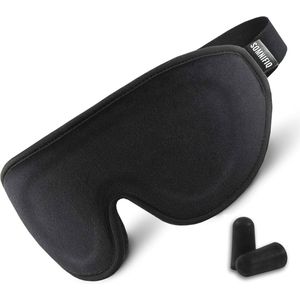 Luxe Traagschuim Slaapmasker - Verduisterend en Comfortabel voor Diepe Slaap