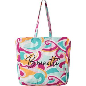 Brunotti Tammy-Swirl Dames Bag - Oranje, Roze, Groen, Wit - ONE SIZE