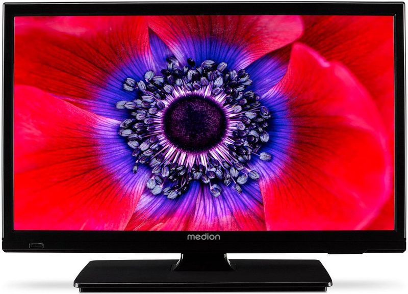 Medion E11916 (MD 20058) TV - 47 cm (19'') LCD TV - HD Triple Tuner - geïntegreerde mediaspeler - autoadapter - CI+