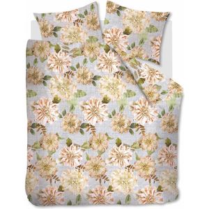 Beddinghouse Linen Flower Dekbedovertrek - Tweepersoons - 200x200/220 cm - Natural