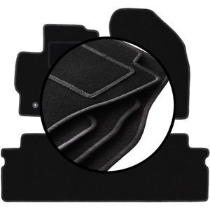 Complete set veloursmatten voor: Toyota Verso FL minivan (2013-2019)