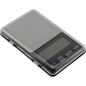 Digitale Mini Weegschaal | Kleine Keukenweegschaal | tot 200 gram | 0.01g Nauwkeurigheid | Zakweegschaal voor Sieraden | Pocket Weegschaaltje | Gram (g) Ounces (oz), Karaat (ct), Grein (gn), Tael (tl), Troy Ounce (ozt), Pennyweight (dwt) MH-697