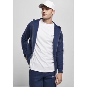 Urban Classics - Basic Terry Vest met capuchon - XL - Blauw